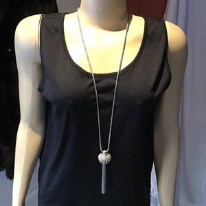 Lia Sophia long necklace, NWOT